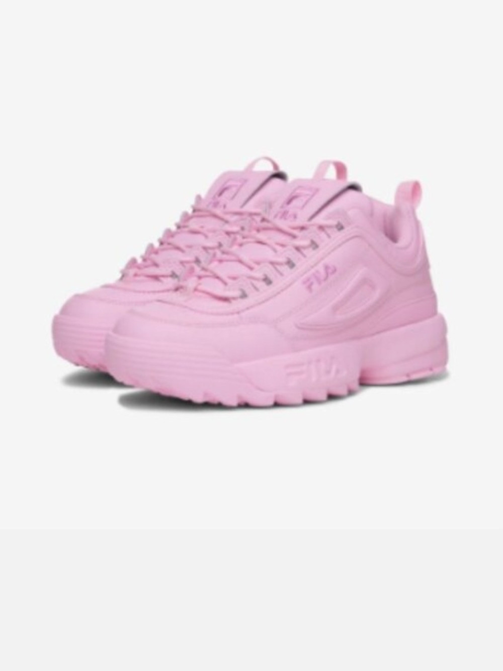 FILA Women's Disruptor II Pink Chunky Sneaker